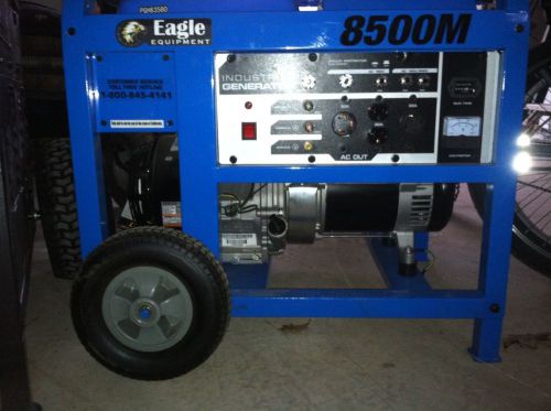 Eagle 8500m gas generator for sale