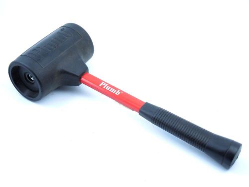 Plumb 96oz soft face dead blow hammer interchangeable face SD-369 3&#034; no tips