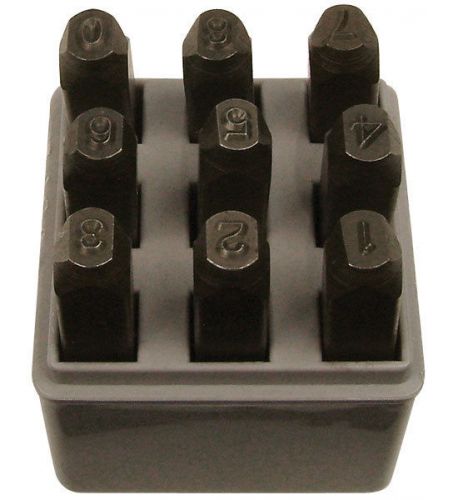 C.H.HANSON Number Set - Model: 25601 SIZE: 3/16&#034; Tool Material: Steel