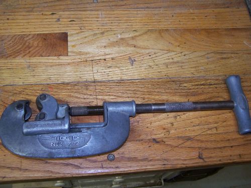 RIGID TOOL CO. PIPE CUTER No. 1 &amp; 2