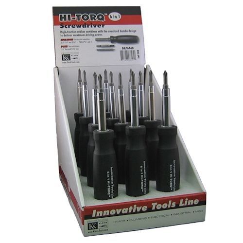 Klenk DA76440 HI-TORQ 6-N-1 Screwdriver