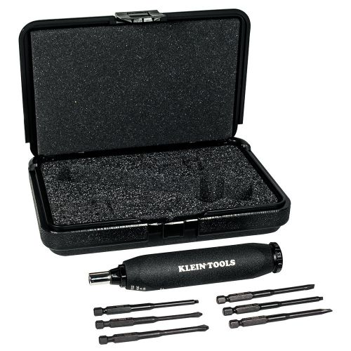 Klein tools 57032 torque screwdriver set with 6 bits for sale