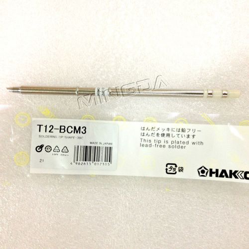 FreeShipping!T12-BCM3 Lead-free Soldering Iron Tips For HAKKO FX-951Welding tips