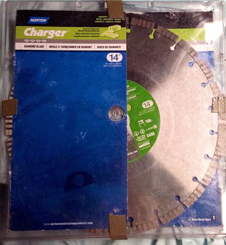 St. Gobain general purpose and masonry Norton Charger Diamond Blade, 14&#034;