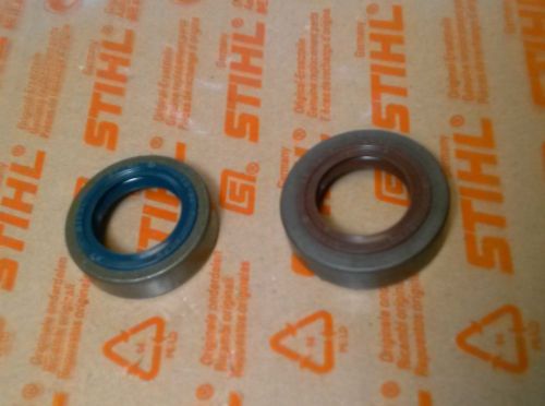 NEW GENUINE OEM STIHL TS410 TS420 CRANKSHAFT OIL SEALS SET