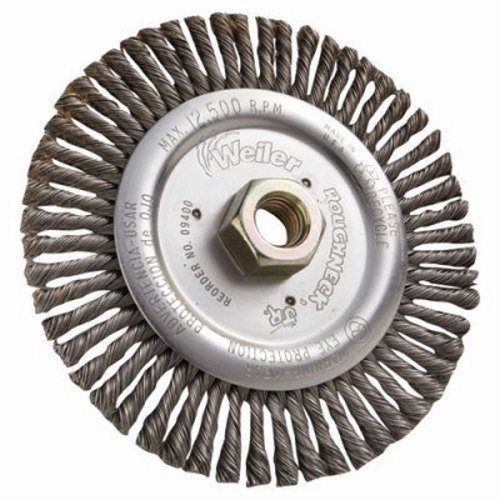 Weiler dualife stb-6 stringer bead twist knot wire wheel, 6&#034; dia (wei09400) for sale