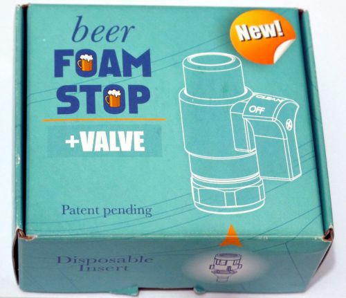 Beer Foam Stop Unit - Bar Pub Equipment Keg Valve Cellarbuoy Draft Foam Control