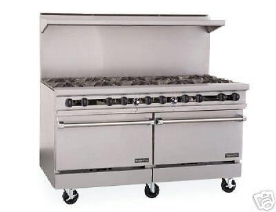 Therma Tek 60&#034; 10 burner Double Oven Range-New