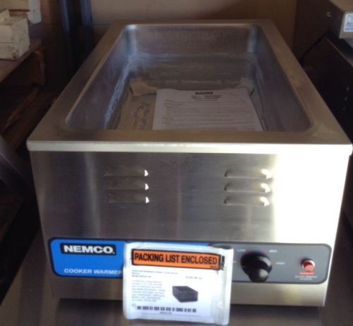 Used Restaurant Equipment - Food Pan Warmer/Cooker, Countertop-NEMCO - 6055A- CW