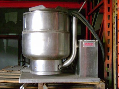 GROEN KET6T TILTING SOUP KETTLE STEAM JACKETED