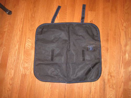 Edge Resources Inc Chef Case #1107 NEW Knife Bag Case Canvas Type Black 7 Pocket