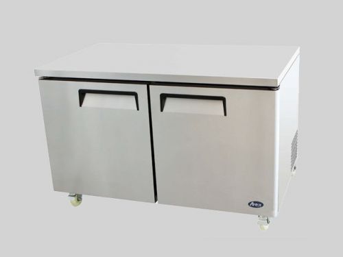 ATOSA  TWO BIG DOOR UNDERCOUNTER  FREEZER MGF8407 NSF