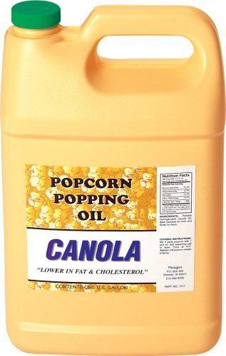 New paragon canola popcorn popping oil (gallon) for sale