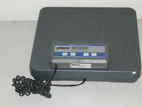 Pelouze -4010- Mobile Digital/Electronic Shipping Scale Capacity150 lb -UNTESTED