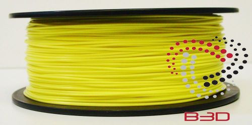 1.75 mm filament for 3d printer pla yellow for repraper, reprap, makerbot for sale