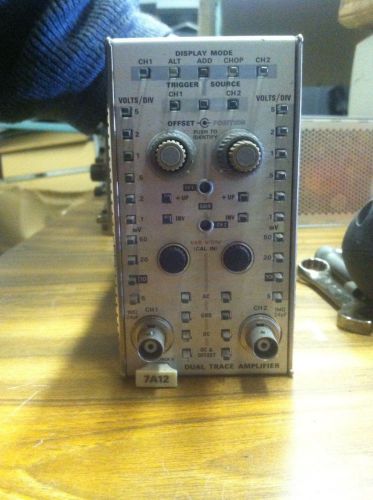 Tektronix 7A12 Unit Plug in