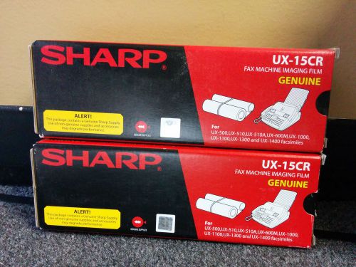 Sharp ux-15cr imaging film, lot of 2, new for sale