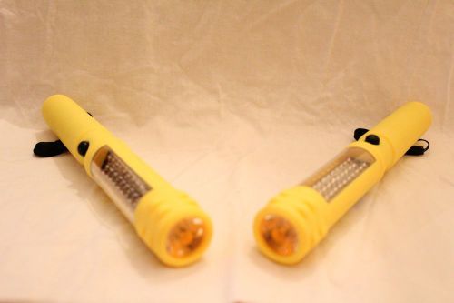 Magnetic wand worklights / flashlights for sale