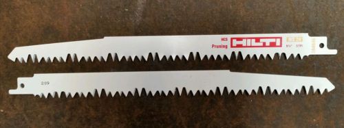 (1) HILTI WS 24 Pruning Blade reciprocating saw sawzall ws-24 tree trimming USA