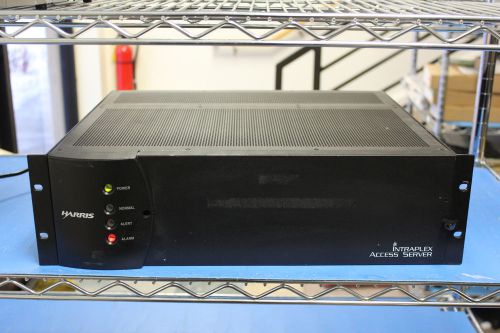 HARRIS INTRAPLEX ACCESS SERVER W/ MODULES MA-427 MA-404 MA-305 MA-215 MUX3 (H-4)