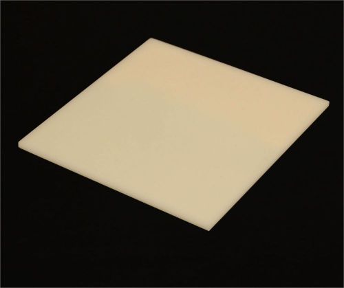Ivory translucent acrylic plexiglass sheet 1/8&#034; x 12&#034; x 24&#034; (#2146) for sale
