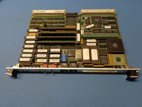 (1) mizar 7132 cpu 68030 25 mhz vme circuit card board 7132-k-00-10 rev x6 for sale