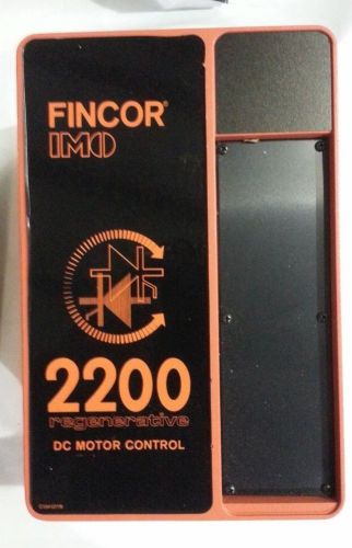 New! fincor 2200 regenerative dc motor control 1/2hp w/ type 1 enclosure for sale
