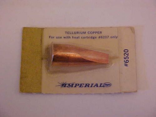 Ungar 6520 thread-on soldering tip - heavy duty -  for 6207 heat cartridge - nos for sale