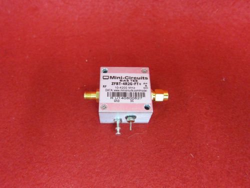 Mini Circuits ZFBT 4R2G FT+ 10 - 4200 MHz SMA Wideband Bias Tee