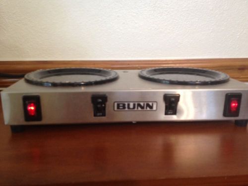 Bunn WX2 2 Burner Coffee Warmer!! ****NO RESERVE****