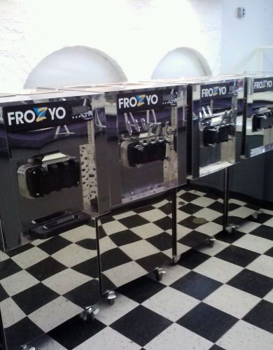 FROZEN YOGURT MACHINES slightly used