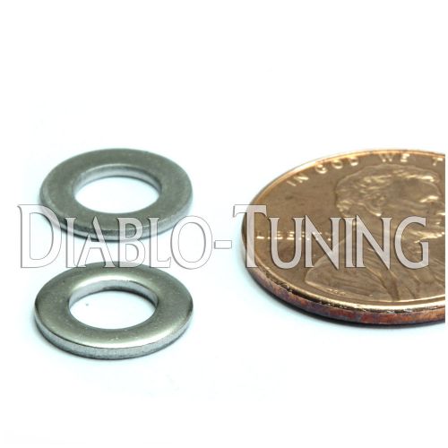 M5 / 5mm - qty 10 - metric din 125a flat washer 18-8 stainless steel for sale