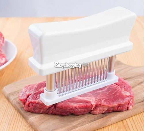 Fashion Kitchen Grade 48 Blade Sharp Blades Meat Tenderizer Mincer Tool ES9P