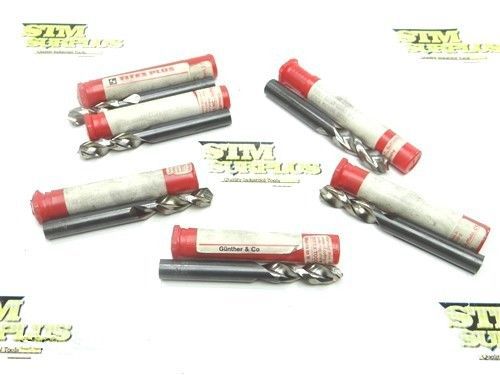 NEW!! LOT OF 6 HSS TITEX PLUS SCREW MACHINE DRILL 27/64&#034; AND 29/64&#034;