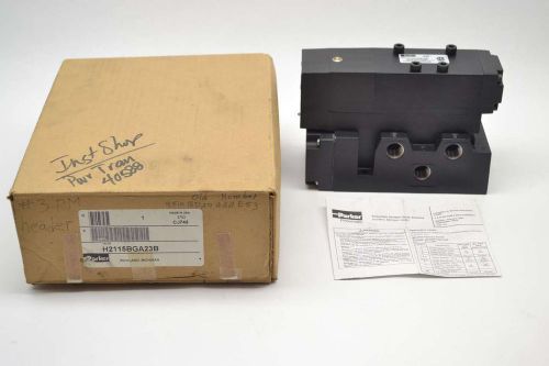 NEW PARKER H2115BGA23B PNEUMATIC 145PSI 5 WAY SOLENOID VALVE B400796