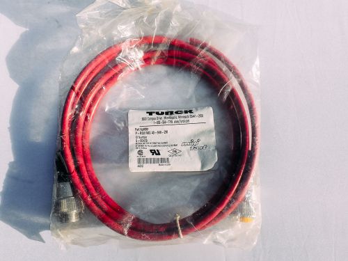 NEW TURCK P-RSV RKV 40-949-2M U-00479 Enclosure Mini Fast Molded Cord set