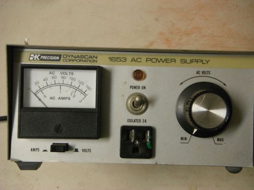 BK Precision 1653 Variable AC Power Supply 0-150V , 2A Variac