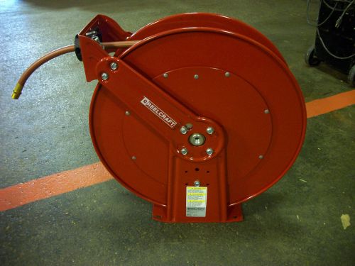 Reelcraft Air Hose Reel 1/2&#034; x 75&#039; with Spring Return Air / Water