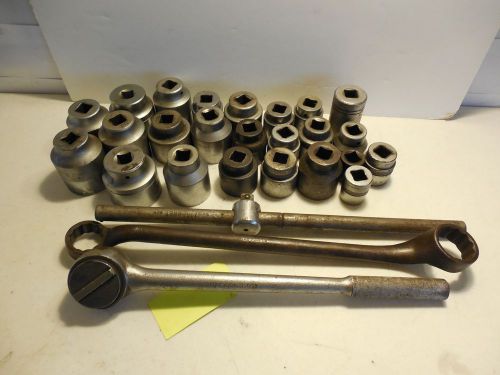 3/4&#034; drive socket set. bonney, s-k, armstrong. lb6 for sale