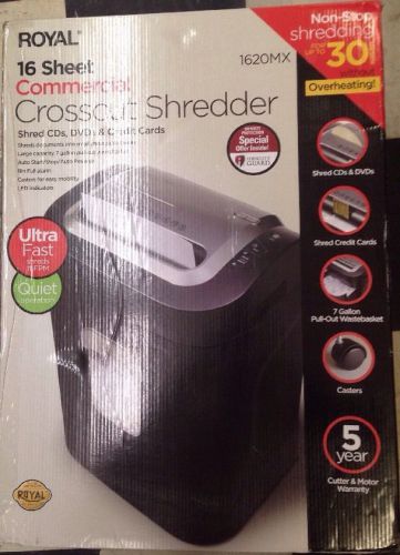 Royal 1620MX 16-Sheet Cross Cut Paper Shredder