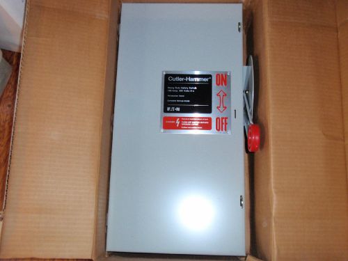 Cutler Hammer DH363UGK 100amp 3-Pole 600V Non-Fusible Nema-1 Disconnect