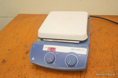 IKA C-MAG HS7 HS 7 S1  LABORATORY HOT PLATE  MAGNETIC STIRRER