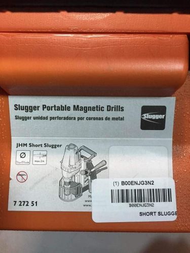 Jancy JHM ShortSlugger Magnetic Base Drilling Unit, 750W, 2&#034; Cutting Depth