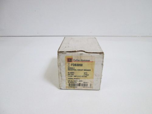 CUTLER-HAMMER CIRCUIT BREAKER FDB3050 *NEW IN BOX*