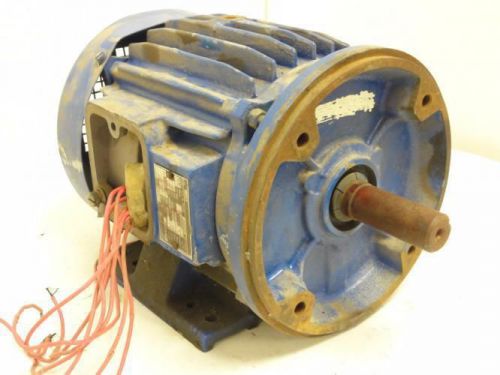 149854 Parts Only, Elektrim LR40599-3 AC Motor 3Hp 230/460V, 3510RPM, 3PH