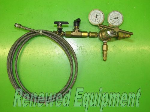 Parker Instrumentation Veriflo Gas Regulator Valve 41600834 with 2-Gauges