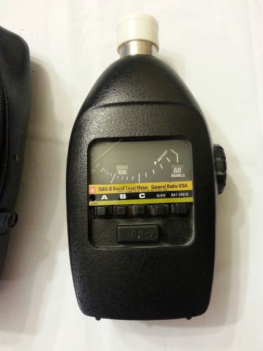 GenRad Permissable Sound Level Meter 1565-B