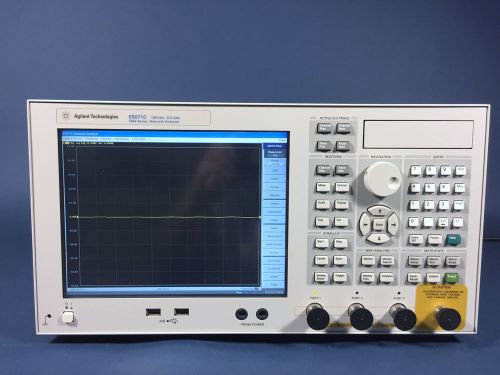 Keysight/Agilent E5071C/8/485/1E5/810/820 100 KHz - 8.5 GHz ENA Network Analyzer