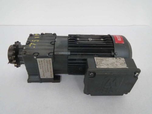 SEW EURODRIVE R17DT80K4 0.75HP 266/460V 1700/167R 3PH GEAR 8.61:1 MOTOR B407553