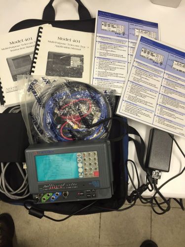 Ameritec model 401 Digital T1 DDS and Analog Telecomm Test Set Telephone Tester